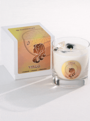 Earth Signs Candle