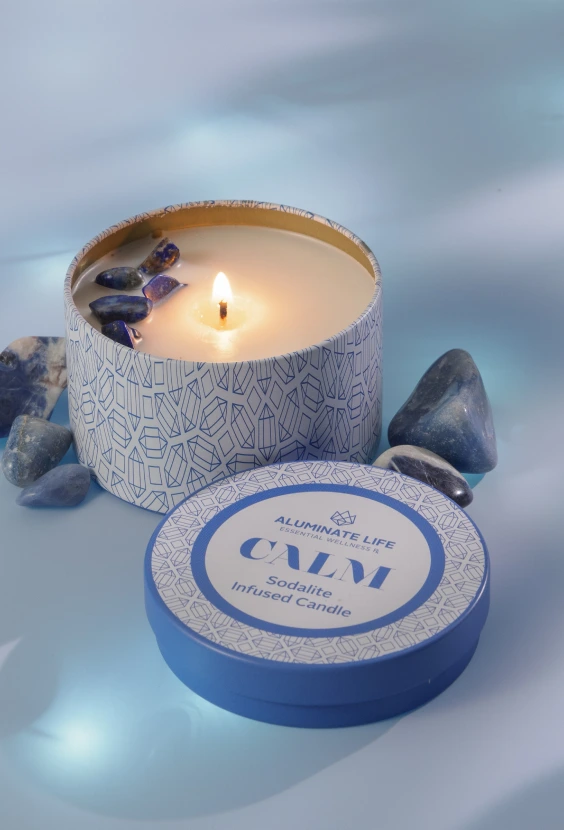 Calm Candle tin