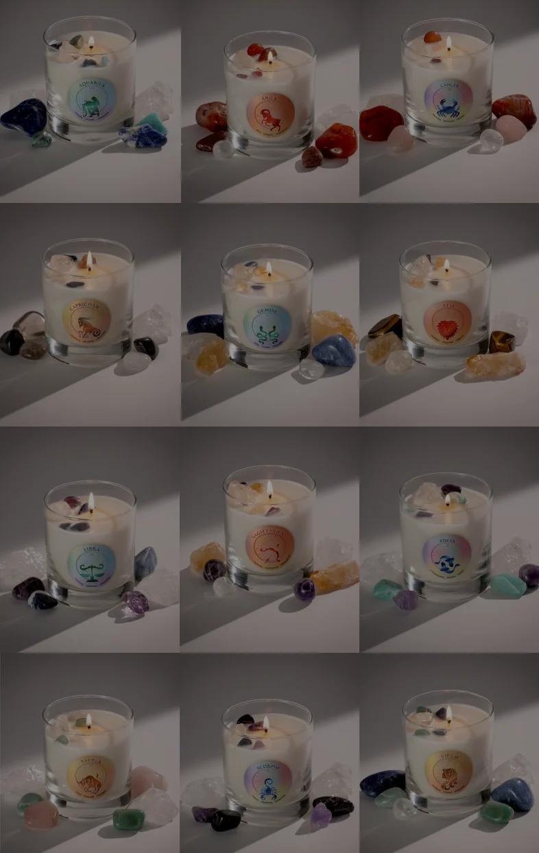 Zodiac Candle Banner