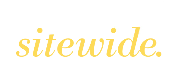 25% sitewide